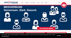 Desktop Screenshot of medi-verbund.de